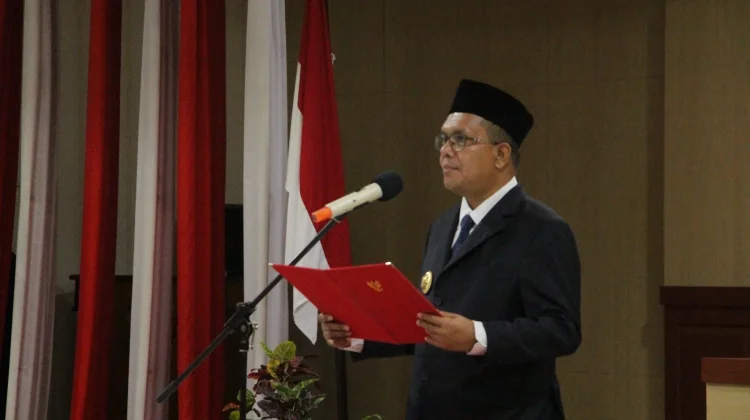 Gubernur Melki Lantik Sekda Definitif Provinsi NTT