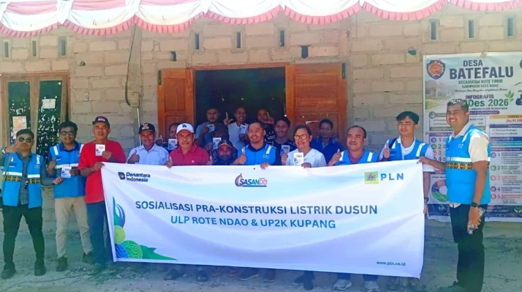 Perjuangan Panjang Berhasil, Jaringan Listrik Dusun Ufa Mulai Direalisasikan