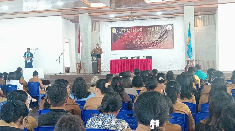 Gelar Seminar Recalling Your Potential, KKI NTT Ajak Guru Gali Potensi
