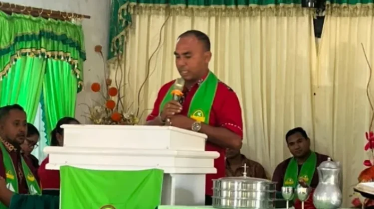 Simson Polin Tegaskan Dukungan Pembangunan Gedung Baru GMIT Imanuel Deaoen