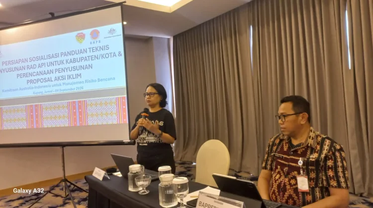 Hadapi Dampak Perubahan Iklim, NTT Dorong 22 Kabupaten/Kota Susun Aksi Adaptasi