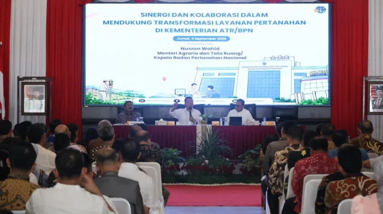 Menteri Nusron: Transformasi ATR/BPN Harus Bermuara pada Kepastian Layanan