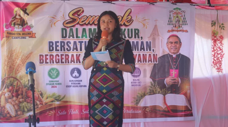 Wabup Kupang Dorong Ketahanan Pangan lewat Syukur Panen