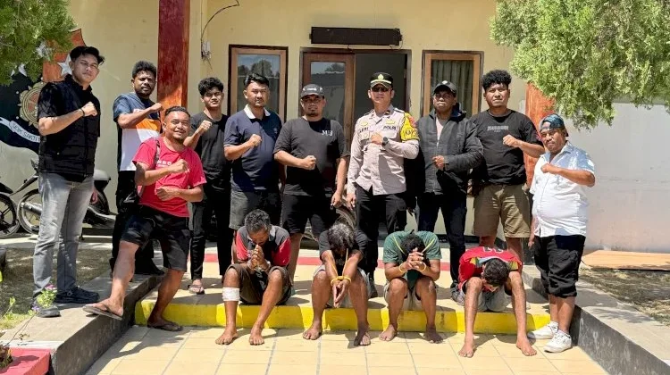 Tim Buser dan Polsek Haharu Ungkap Curnak, Tiga Pelaku Diamankan