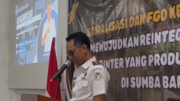 Bapas Waikabubak Perkuat Sinergi Reintegrasi Sosial Klien Pemasyarakatan