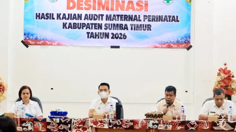 Wabup Sumba Timur Pimpin Diseminasi Hasil Audit Maternal Perinatal