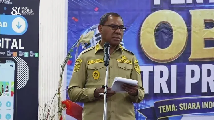 Wakil Gubernur NTT Ajak Doakan Korban KKB saat Hadiri HUT RRI ke 81