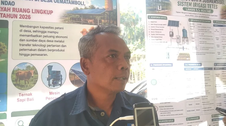 Undana Kembangkan Sistem Pertanian Modern di Desa Omatemboli