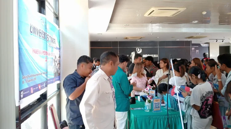Unimor Ramaikan Pameran IHEF di Dili, Diserbu Pelajar Timor Leste