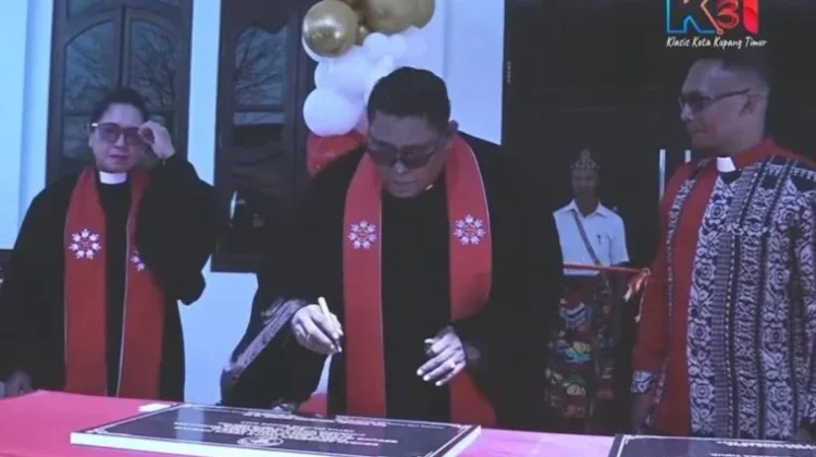 Sinode GMIT Mentabiskan Gedung Gereja Genesaret Danau Ina