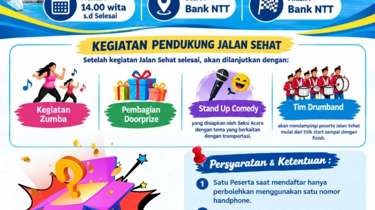 Jalan Sehat Harhubnas 2026 Digelar 18 September di Rote Ndao
