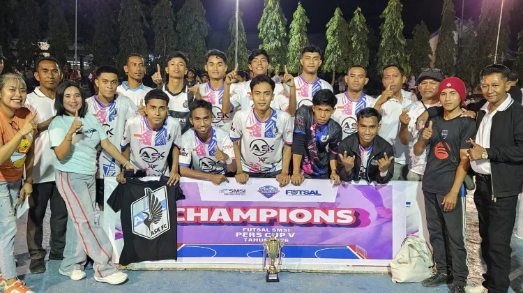Junior FC dan Sebelah Kali FC Juara Pers Rote Ndao Cup V