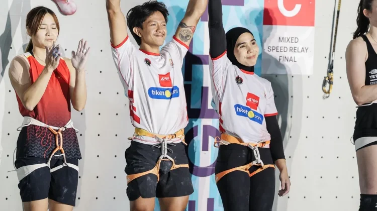 Indonesia Rebut Emas Speed Relay Guiyang