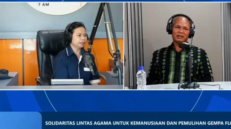 Solidaritas Kemanusiaan Jadi Kunci Pemulihan Korban Gempa Flores