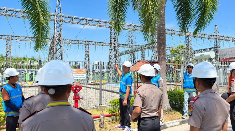 Casis SPN Polda NTT Sambangi PLN UPT Kupang, Belajar Pengamanan Objek Vital