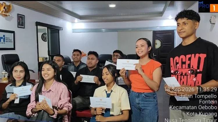 Dua Belas Finalis Bintang Radio RRI Kupang Apresiasi Dukungan Wagub NTT