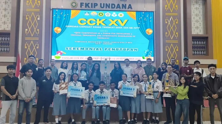 SMA Kristen Indonesia Sejahtera Borong Juara Cerdas Cermat Kimia NTT