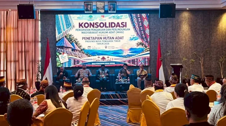 Polda NTT Dorong Pengelolaan Percepatan Penetapan Hutan Adat