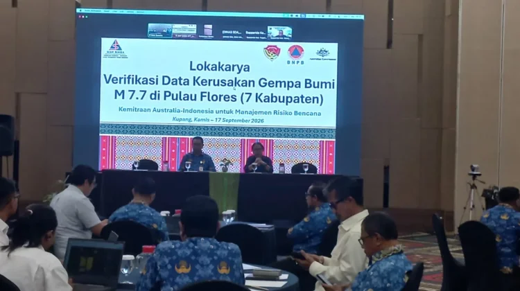 NTT Bangun ‘Satu Data’ untuk Pastikan Pemulihan Gempa Flores Tepat Sasaran