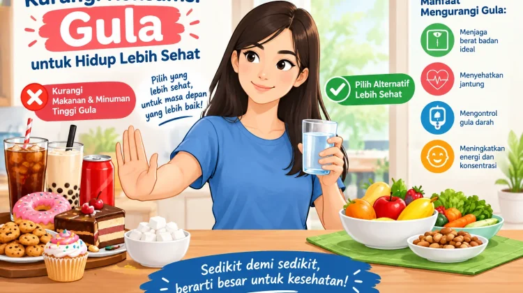 Cara Mengurangi Konsumsi Gula dalam Kehidupan Sehari-hari