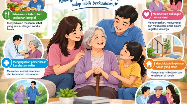 Peran Keluarga dalam Menjaga Kesehatan Lansia