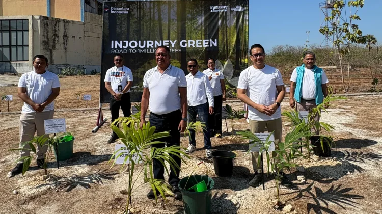 Program TJSL, Bandara El Tari Kupang Tanam 340 Pohon di Kabupaten Kupang
