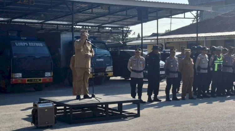 Bupati Sumba Barat Pimpin Apel Pasca Insiden di Mapolres Sumba Barat