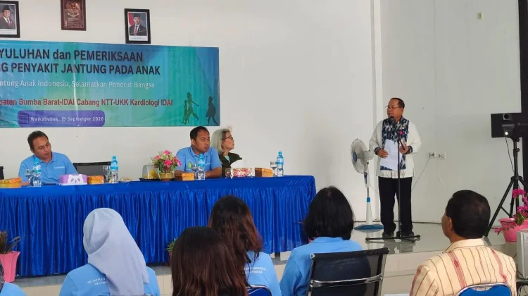 Pemkab Sumba Barat Targetkan Skrining Jantung 300 Anak