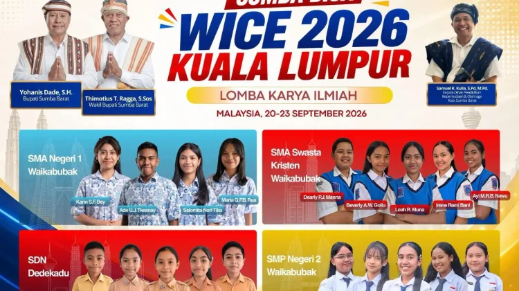 Tim Sumba Bisa Wakili Indonesia pada WICE 2026
