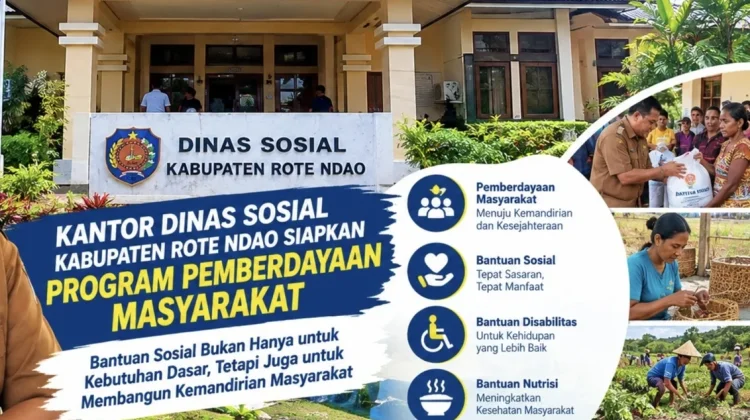 Dinsos Rote Ndao Siapkan Program Pemberdayaan Masyarakat