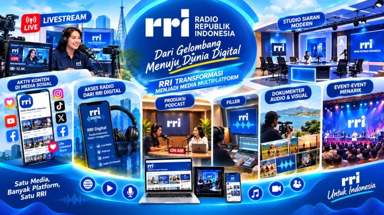 Lebih Dekat dengan Publik, RRI Bertransformasi Menjadi Media Multiplatform