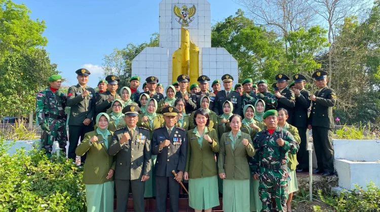 Kodim Sumba Barat Gelar Ziarah Sambut HUT TNI