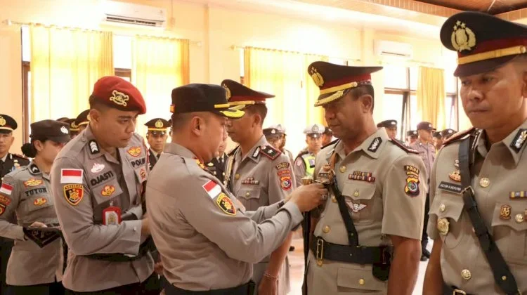 Pergantian Jabatan di Polres Rote Ndao, Pejabat Baru Diminta Segera Beradaptasi