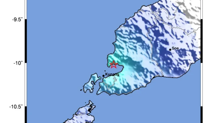 Gempa Magnitudo 4,8 Guncang Kabupaten Kupang, Tidak Berpotensi Tsunami