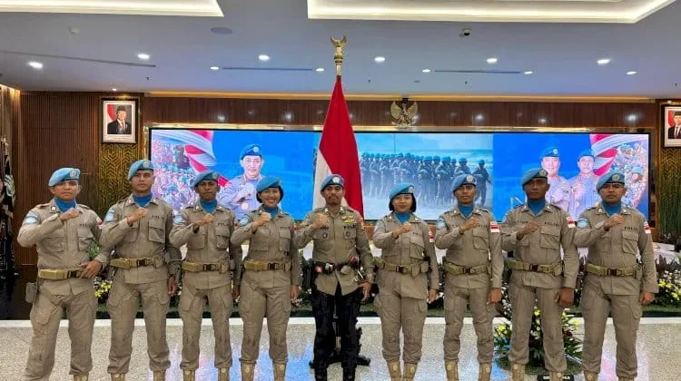 Delapan Personel Terbaik Polda NTT Gabung Misi Perdamaian PBB di Afrika