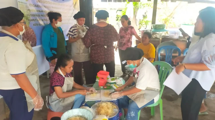 UKAW Kupang Gelar Pelatihan Pengolahan Rumput Laut
