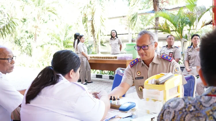 Semangat HANTARU 2026, Kanwil BPN NTT Gelar Donor Darah untuk Sesama