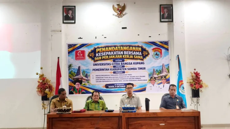 Pemkab Sumba Timur dan UCB Perkuat Kerja Sama Pendidikan