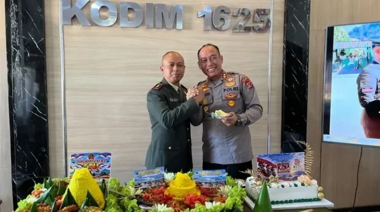 TNI-Polri Solid, Kapolres Ngada Tegaskan Sinergitas Kunci Jaga Kamtibmas