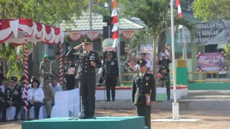 Dandim 1601/Sumba Timur Pimpin Upacara HUT Ke-81 TNI
