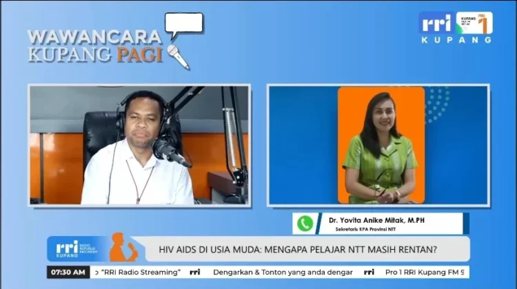 KPA NTT Catat 10.209 Kasus HIV/AIDS hingga Juni 2026