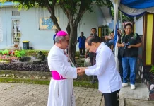 Uskup Agung Kupang Rabu Abu Tanda Pertobatan