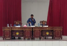 Bupati Paulus Paparkan Capaian Satu Tahun