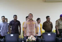Gubernur NTT Hadiri Pelantikan Komandan Resimen Mahasiswa Mahadana