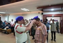Pelantikan Komandan Menwa Perkuat Bela Negara NTT