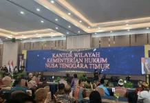 Wabup Sumba Barat Hadiri Rakornas Reformasi Hukum Kemenkumham
