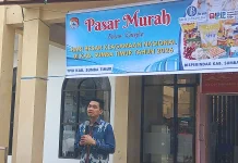Wabup Sumba Timur Buka Pasar Murah Kendalikan Inflasi