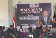 Bupati Kupang Hadiri Reses VBL di Desa Tesbatan