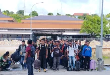 Ribuan Casis TNI AD Antusias Berangkat ke Bali