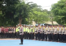 Apel Pimpinan, Kapolres Rote Ndao Tegaskan Komitmen Pelayanan
